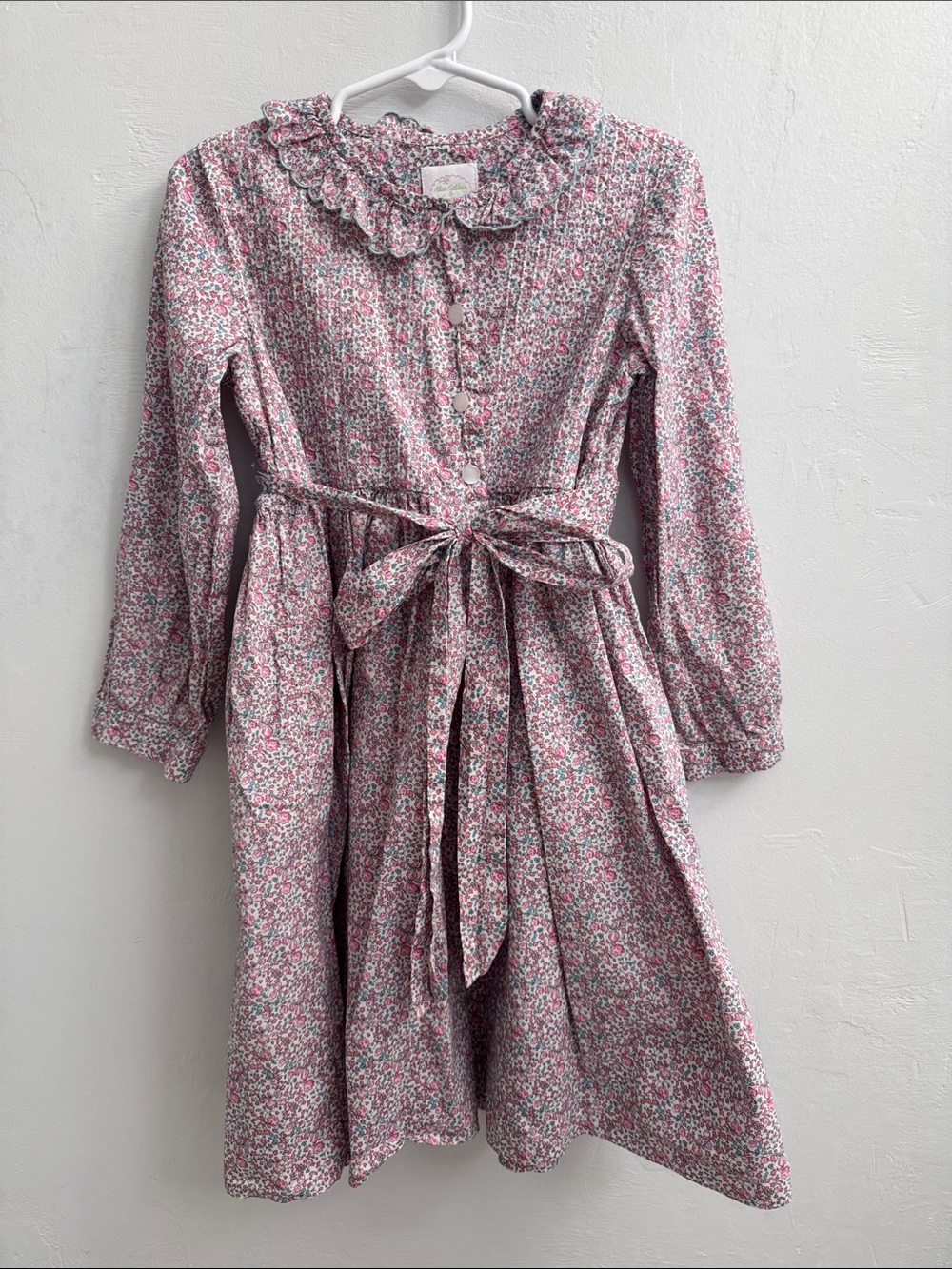 Alice Kathleen Floral Long-Sleeve Dress